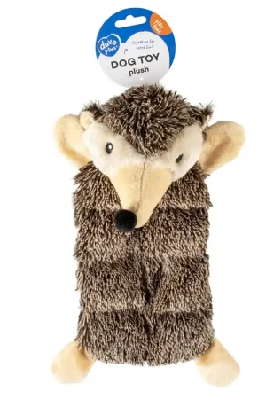 Veilige Betaling Duvo+ Pluche Egel Squeaky 36x21x10 cm Bruin